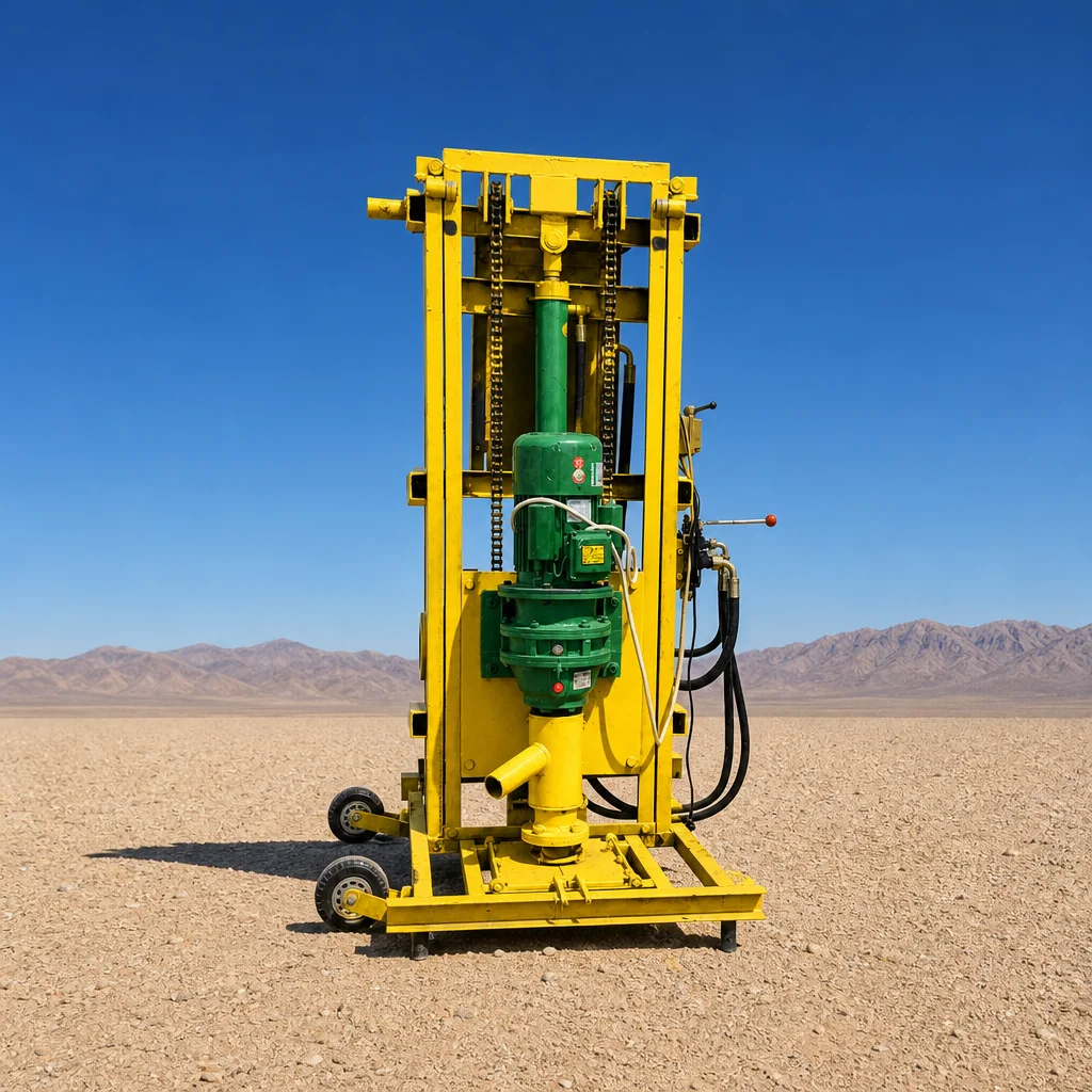 Customized Water Well Drilling Rig 100m Depth Fast Drilling Speed Hydraulic Compact Model Drilling Machine