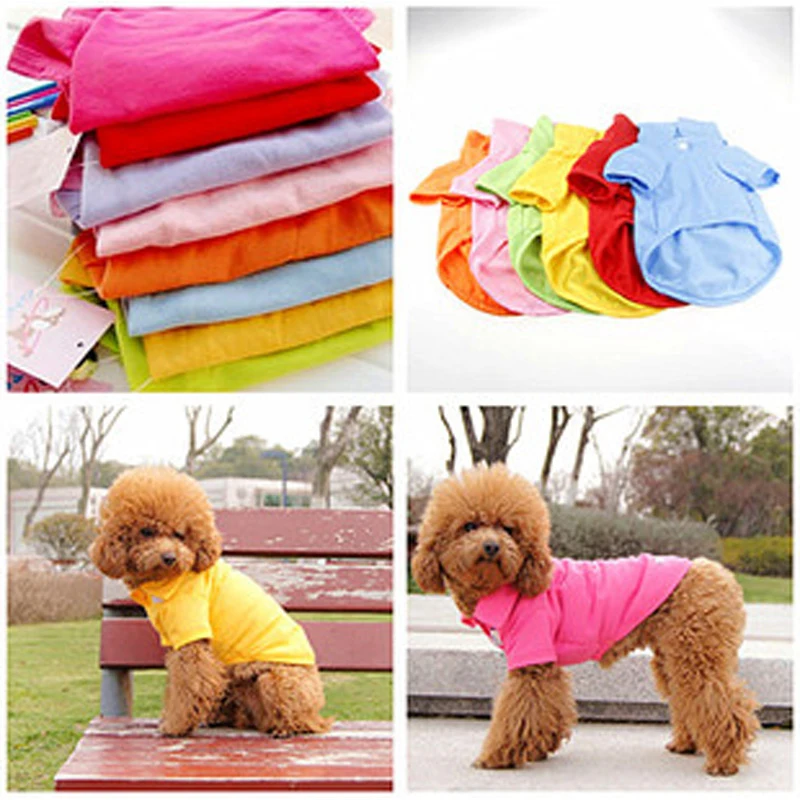 Dog T-Shirt Suitable For Small And Medium-Sized Dog Clothing Cool Summer Shirt Dog Clothing Sportswear Chihuahua Dog Pet