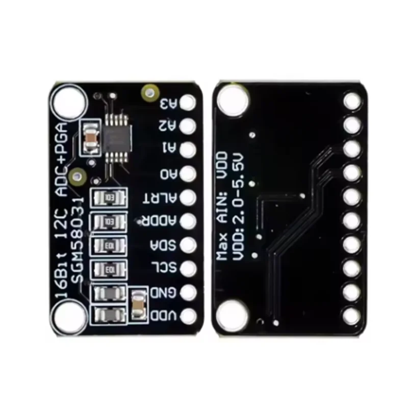 SGM58031 Entwicklungsboard 16-Bit Hochpräzises I2C-Modul 4-Kanal-ADC-Datenerfassungskonverter für Arduino