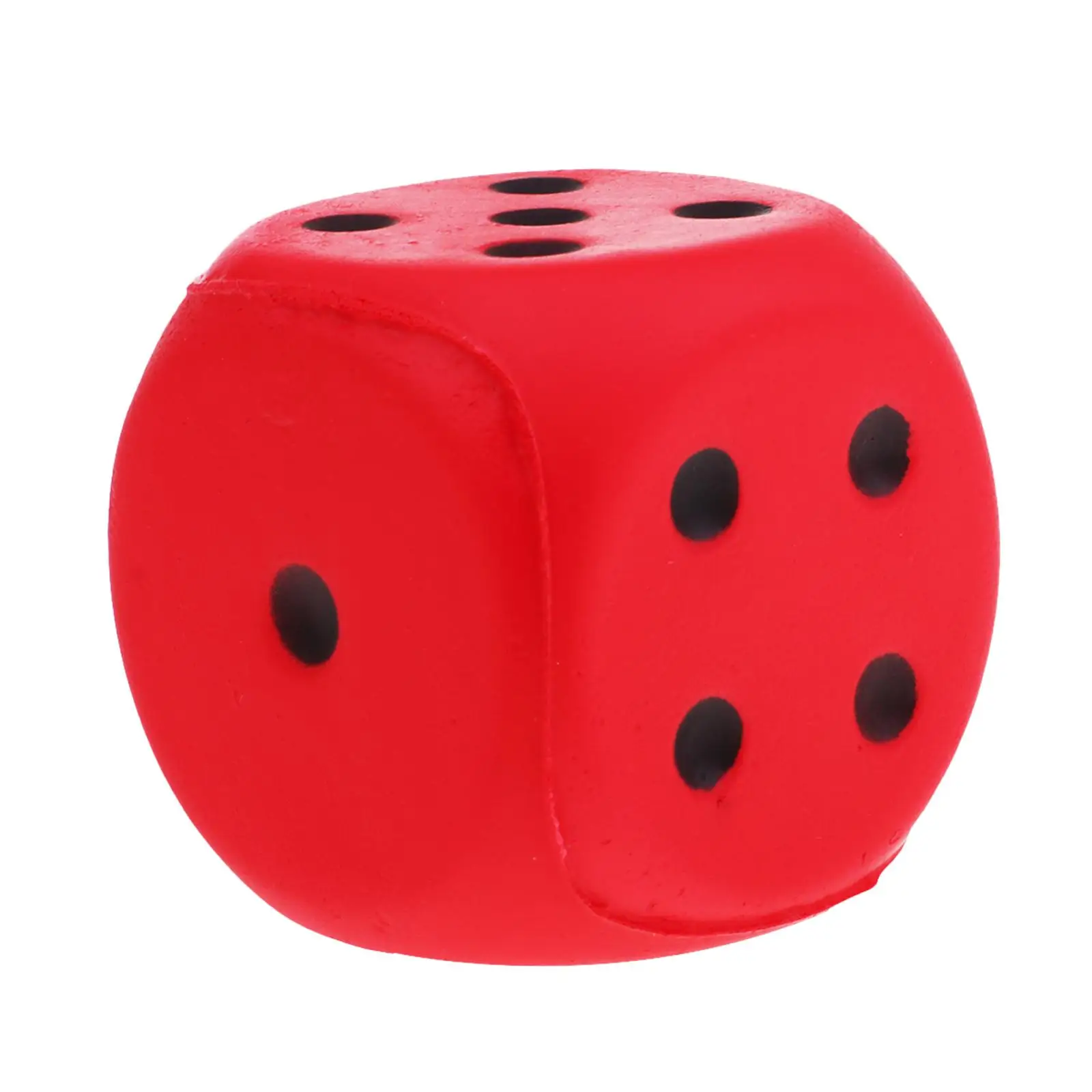 

2-4pack 4cm Dot Dices Kids Educational Toys 6 Sided for Home Playing Games Red