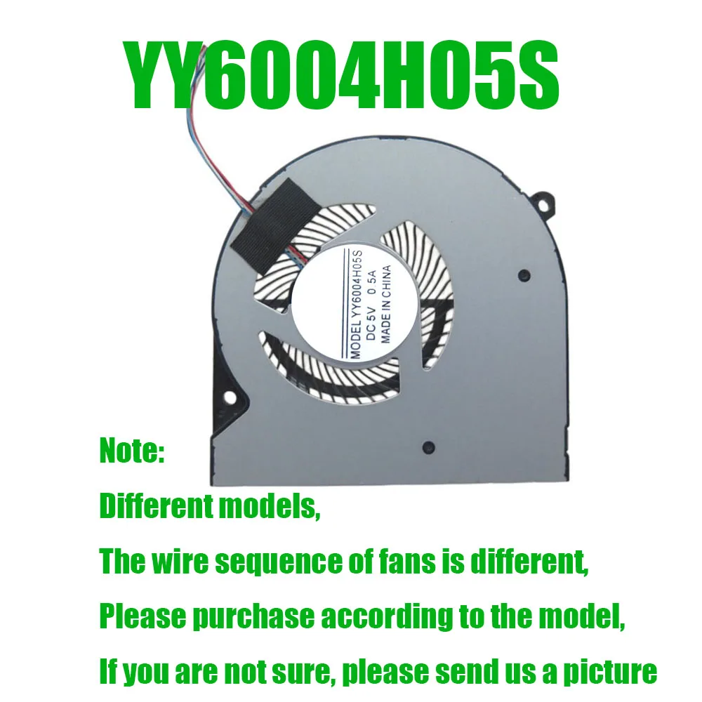 YY6004H05S Fan For Chuwi For GemiBook Plus For GemiBook XPro For FreeBook For MiniBook X For Herobox CWI527 For LarkBox S