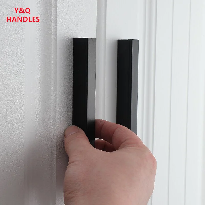 Handles Drawer Cabinet Furniture Kitchen Handles for Wardrobe Doors and Windows Black Silver 1000mm Super Long Hardware