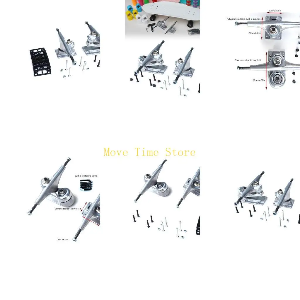 

92ME Water Bridge Land Rushes Bracket No Pedal Land Surfings Skateboards Spring Bracket