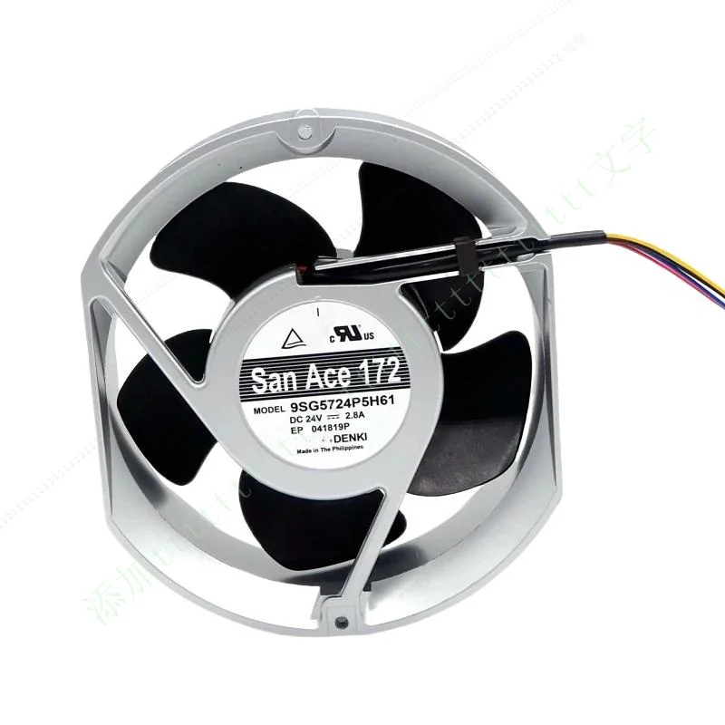 

W ДЛЯ 9SG5724P5H61 24 В постоянного тока 2,8 А с проводами-4 специальный вентилятор инвертора Yaskawa