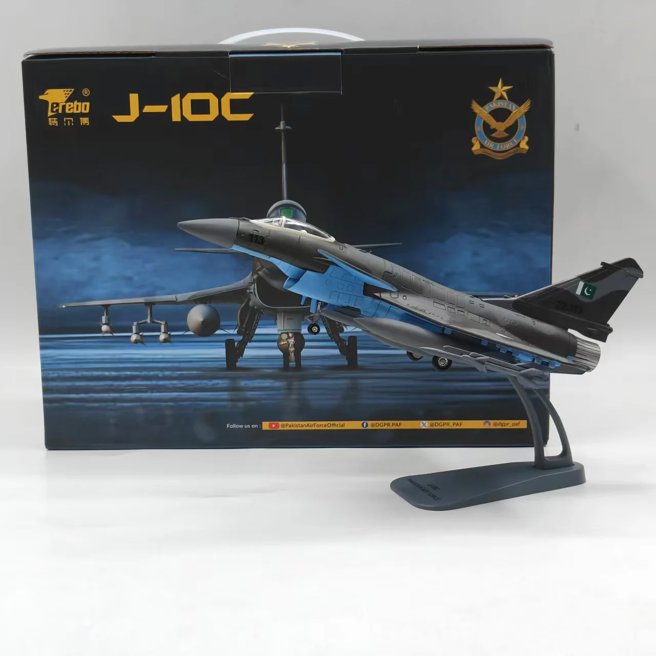 

Литой под давлением Terbo масштаб 1:72 J-10C Пакистан окрашенный сплав модель самолета Коллекционная игрушка в подарок сувенир дисплей орнамент