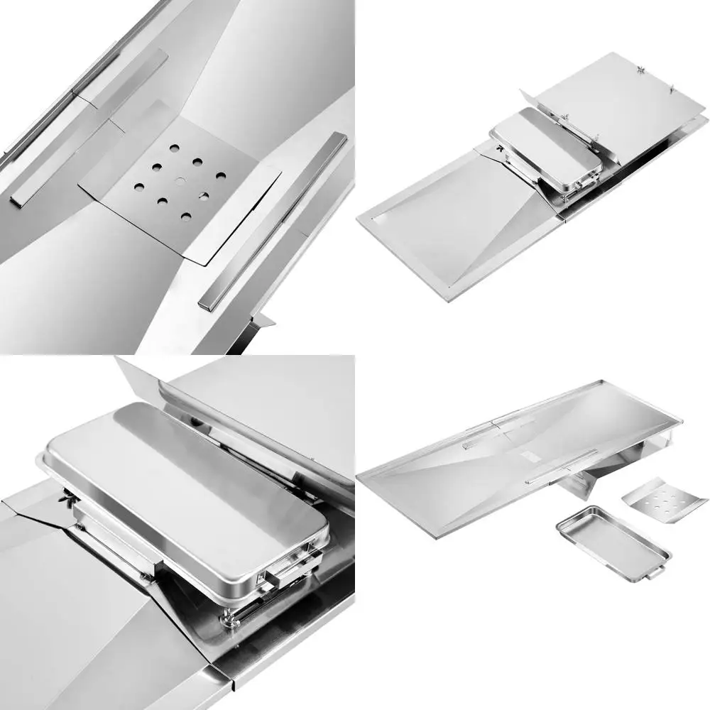 

Регулируемый поддон для капель в сборе с поддоном для запасных частей для гриля