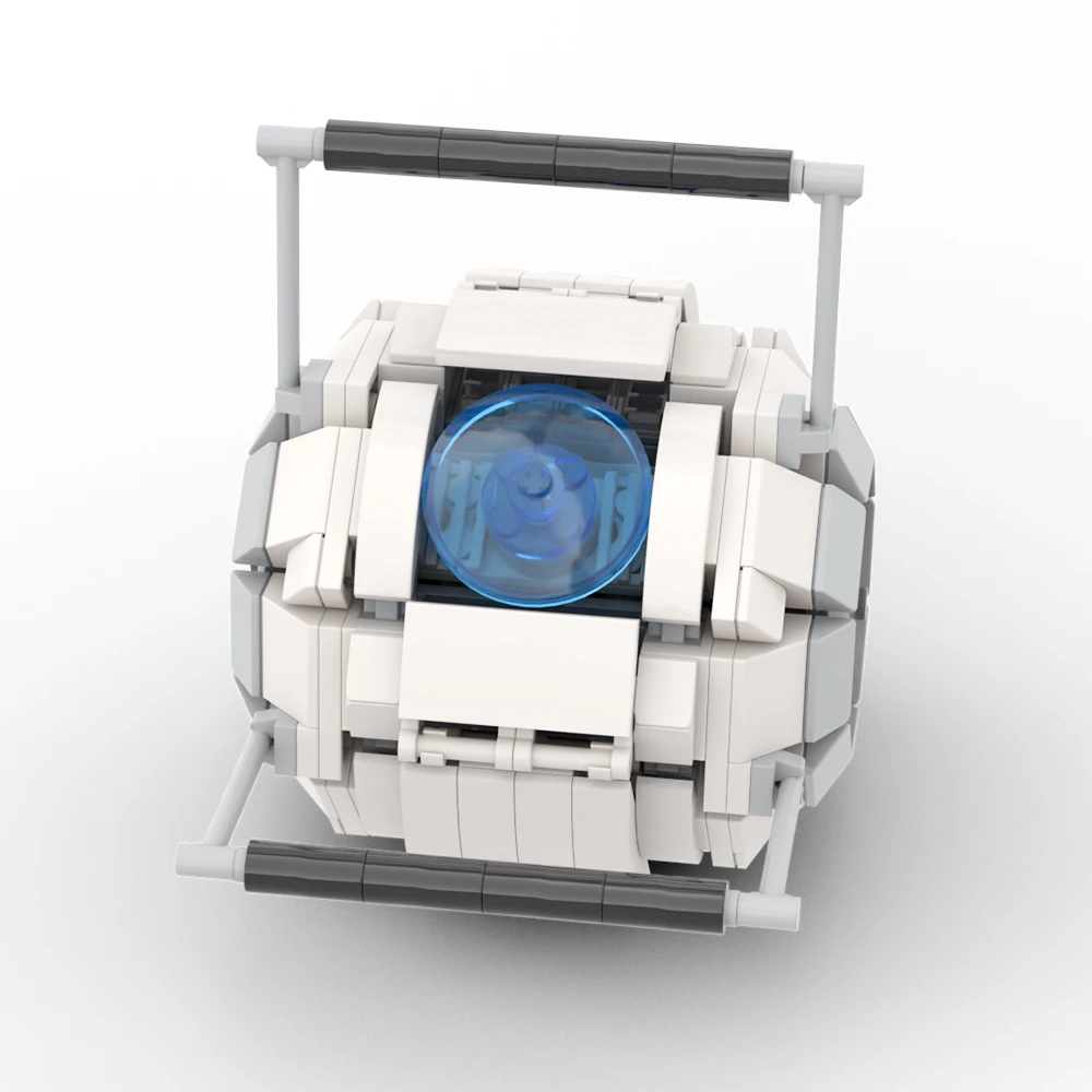 MOC Portal 2 Wheatley GLaDOS 메카 로봇 빌딩 블록 세트, Atlas/P-Body 천공 벽돌, 어린이 생일 선물 DIY 장난감