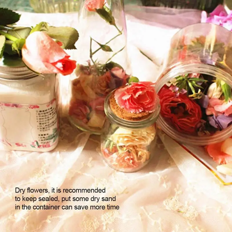 Silica Gel Flower Drying Reusable Desiccant Beads Silica Gel Desiccant Color Indicating Flower Drying Silica Immortal Flower