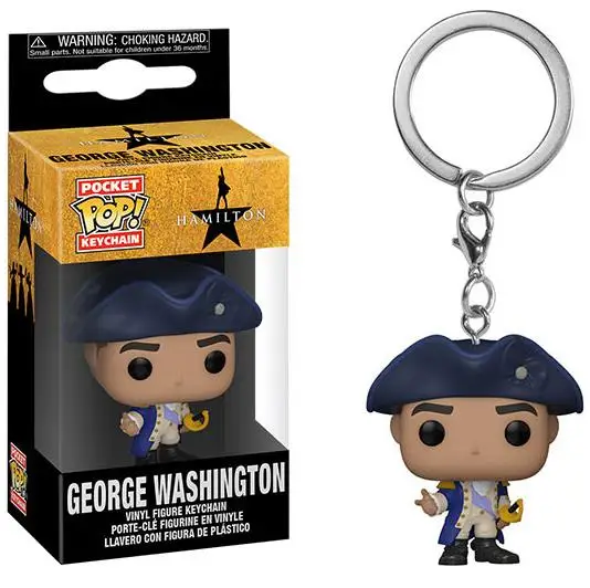 Funko POP Keychain Alexander Hamilton George Washington Angelica Schuyler Action Figure Model Toys Children Birthday Gift