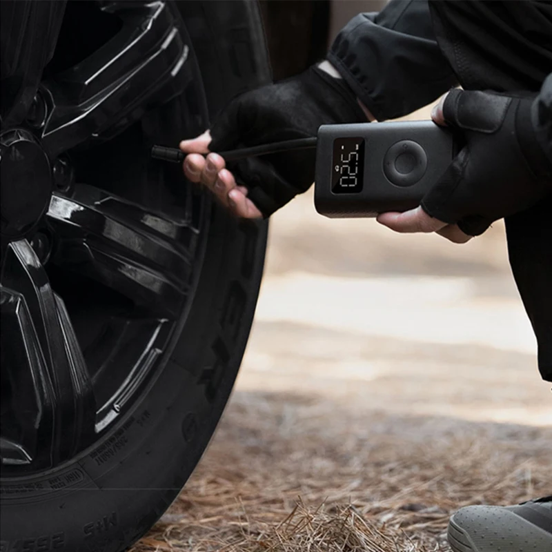 Xiaomi ปั๊มลมไฟฟ้าขนาดเล็กแบบพกพา2 Mijia 2023ใหม่ปั๊มลม150psi Type-C เร็วขึ้นรถจักรยานยนต์ยางรถยนต์จักรยาน