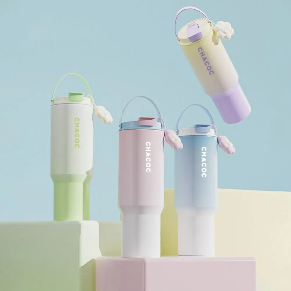 

Portable Gradual Change Vacuum Thermos Cup Fashion Large Capacity Insulation Cup Stainless Steel Coffee Mug Car