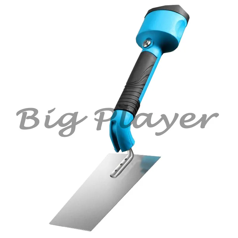 

Беспроводные электрические ведра из нержавеющей стали, лопаты для цемента и бетона, плитки, кирпича, штукатурки, мягкие резиновые ручки Лопаты для отделки стен