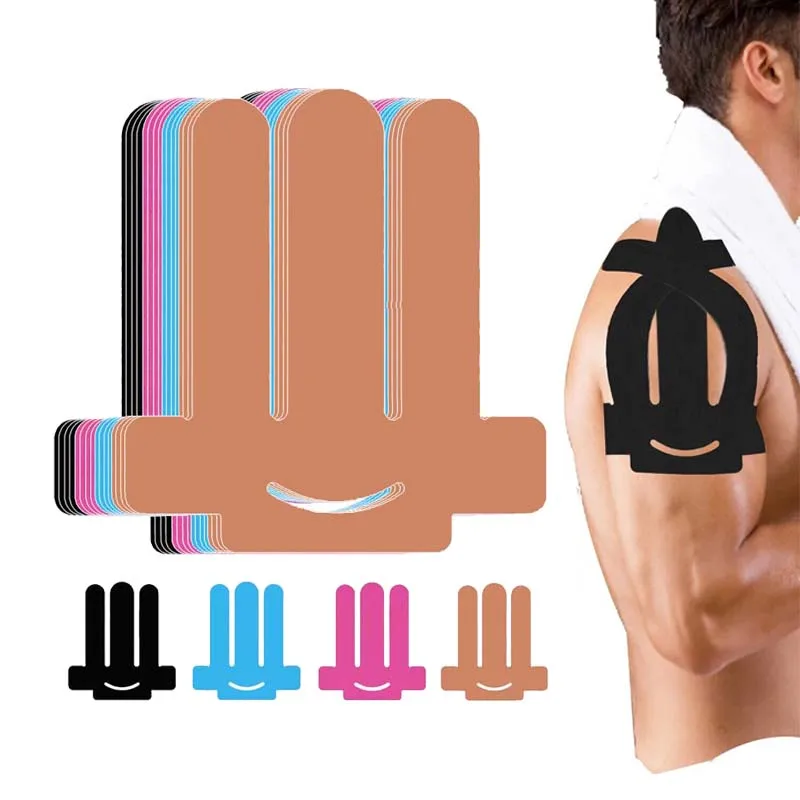 

12pcs Kinesiology Tape for Shoulder Pain Relief Pre Cut Sports Breathable Elastic Kinesiology Athletic Tape Muscle Sports