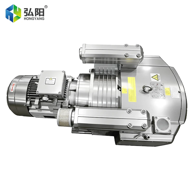 KVF360 5.5KW 50/60Hz oil-free rotary vane vacuum pump 220/380V three-phase, suitable for automotive and numerical control machin