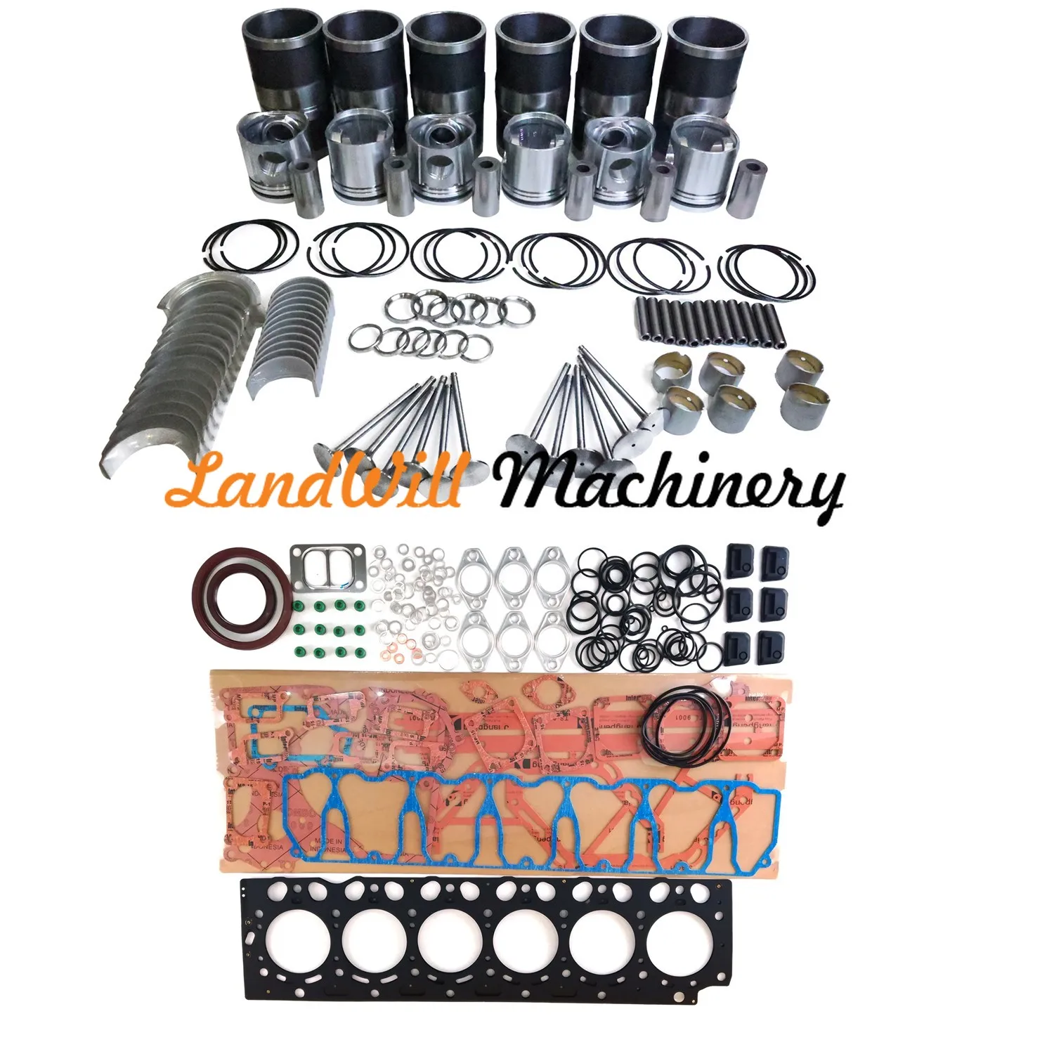 D6D Engine Overhaul Rebuild Kit Fits For Volvo Excavator EC210B EC210BLC
