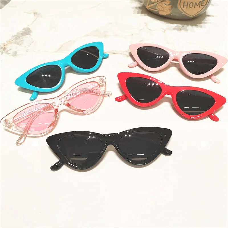 New Women's Small Frame Vintage Sunglasses Women Triangle Cat Eye Fashion Sun Glasses Leisure Lady Eyewear UV400 Oculos De Sol