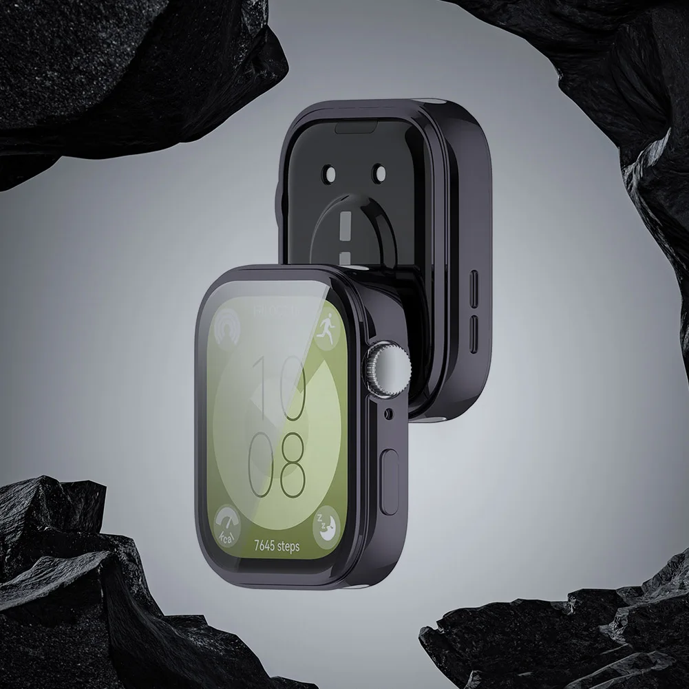 جراب TPU غطاء حماية ناعم ممتص للصدمات بالكامل مضاد للسقوط غطاء حماية كامل لساعة Huawei Watch Fit 3 #2