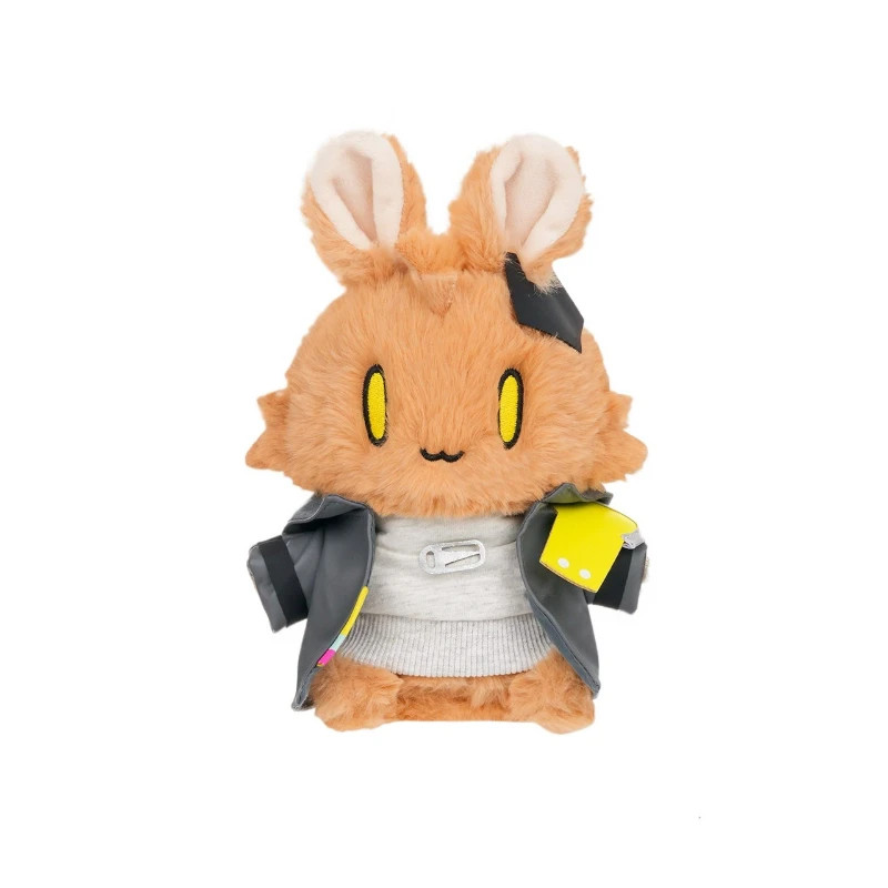

21cm Anime Game Arknights Endfield Endmin Kawaii Rabbit Cosplay Soft Cotton Doll Cartoon Animal Toy Figures Fans Collection Gift
