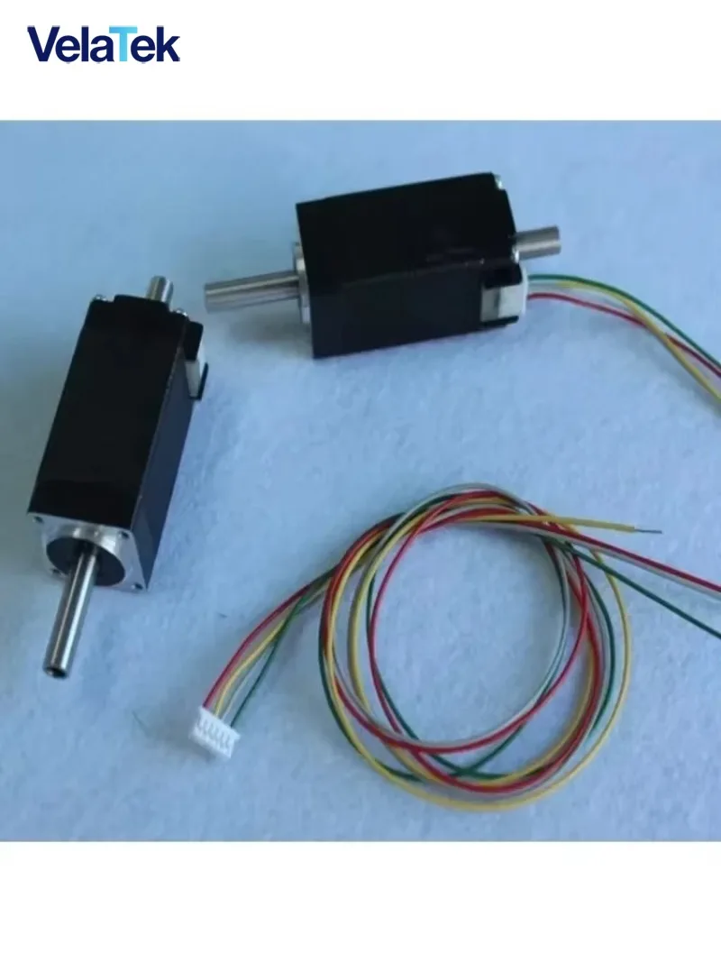 5Pcs 20HB4003KB Hollow Double Shaft Stepper Motor, NEMA8 20 Hybrid, 2 Phase 4 Wire
