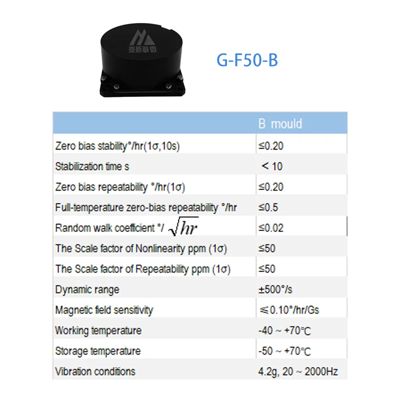 single-axis medium accuracy fiber optic gyroscope