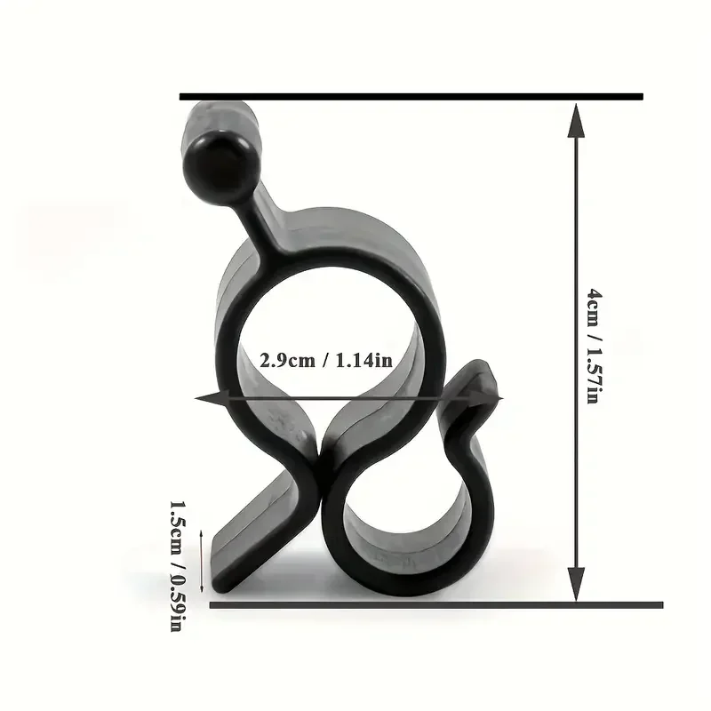 10Pcs Outdoor Awning Hook Clips Clothes Hanger For Car Caravan Camper String Light Rope Clamp Tent Traveling Camping Accessories