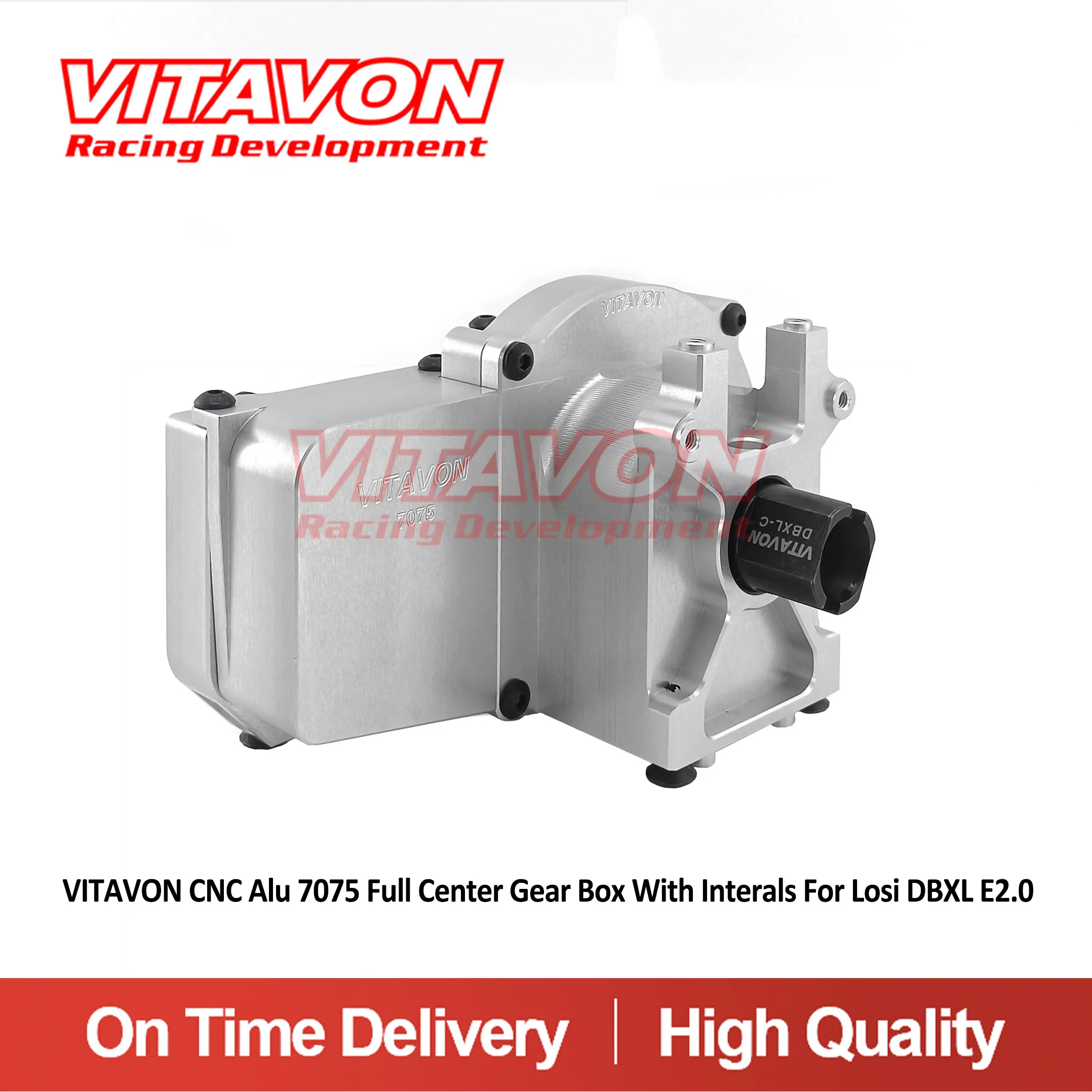 

VITAVON CNC Alu 7075 Full Center Gear Box With Interals For Losi DBXL E2.0