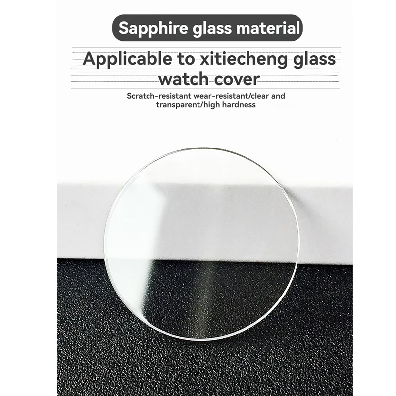 Scratch resistant sapphire for CITIZEN light kinetic energy orange BM8475 watch mirror glass watch mask accessories