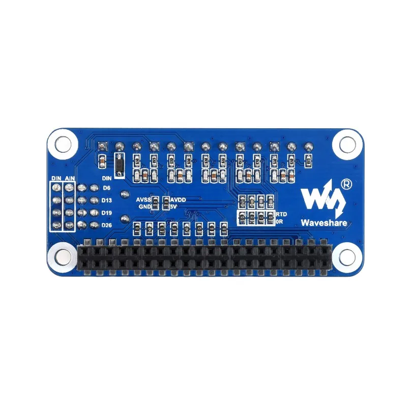 Precyzyjna czapka reklamowa dla Raspberry Pi, ADS1263 10-Ch 32-bitowy ADC