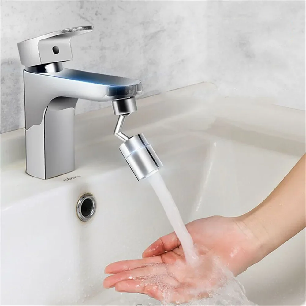 

Universal Splash Filter Faucet Spray Head 720 Degrees Water Outlet Faucet Extender Bubbler Sprayer Kitchen Bathroom Accessories
