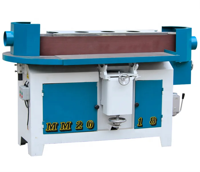 Economical woodworking up and down oscillating wood sanding polishing machine vertical oscillation surface edge belt sander