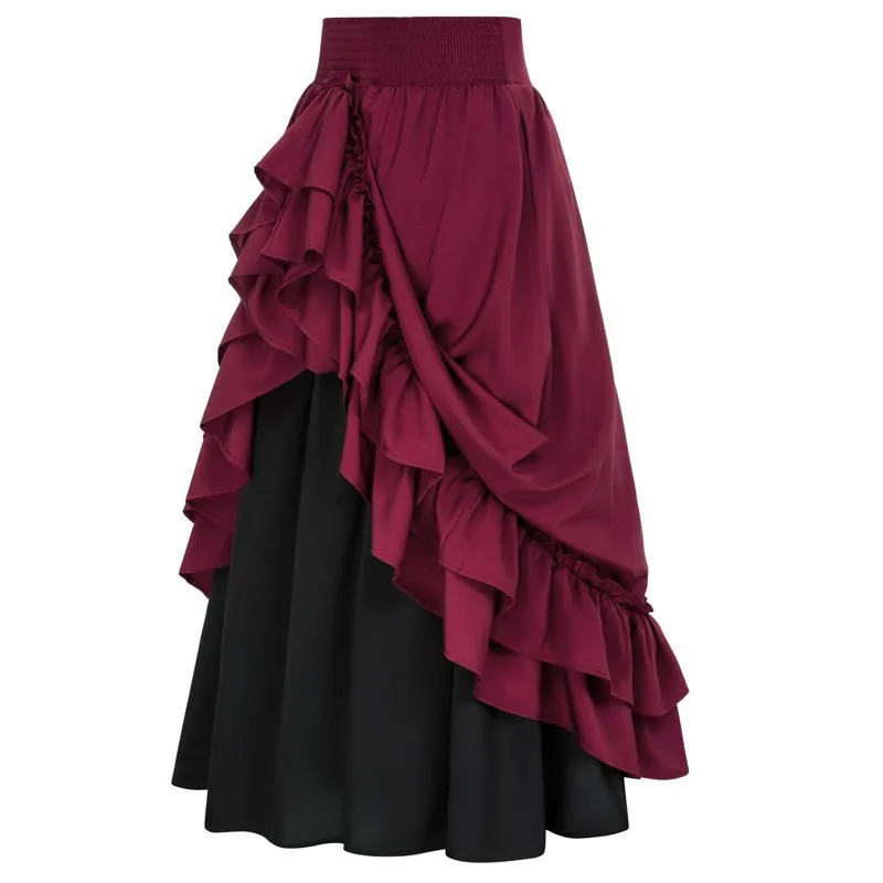 

Halloween Renaissance Retro Skirt Medieval Ret 2025 Million Women's Fashion Half-length Skirts Other/Other Material Other