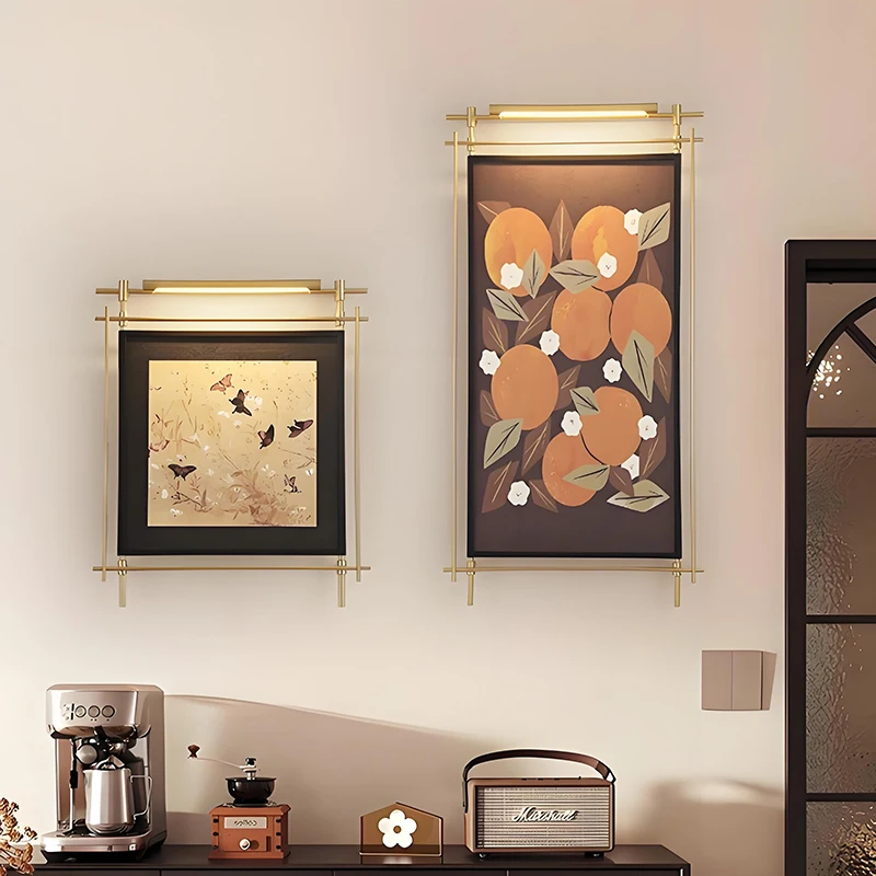 Modern Iron LED Wall  for Living Room Bedroom Hotel Foyer-Dimmable Wall-Mounted Lighting
