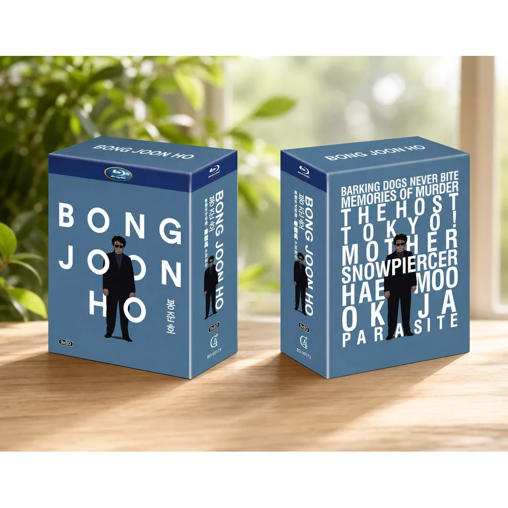 Brand-new BD Blu-ray Collection of Bong Joon-ho’s Films 9-Disc Set with Korean and Mandarin Audio and Chinese Subtitles