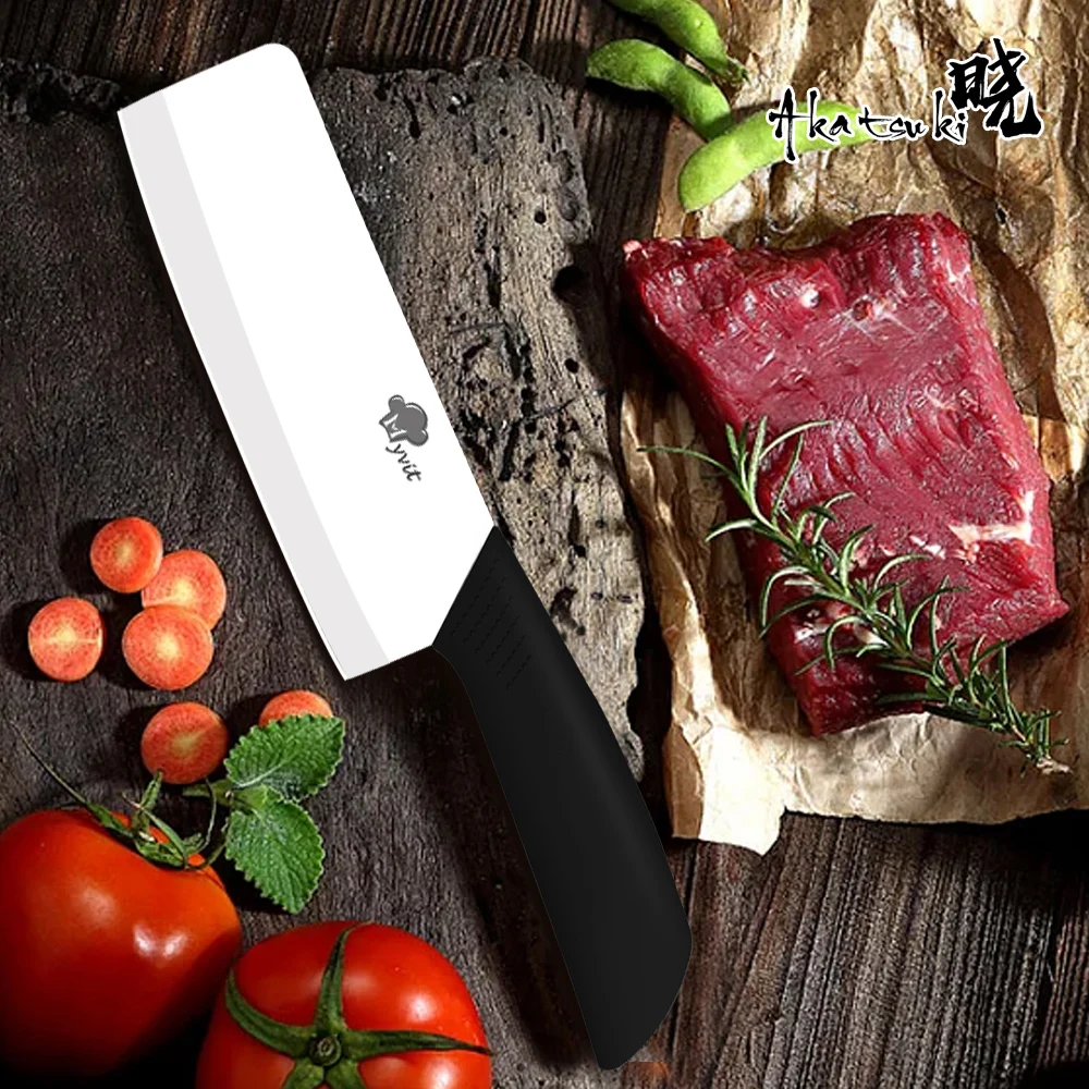 

Ceramic Knives Kitchen Knives Set 4 6 6.5 inch Paring Utility Slicing kitchen knife Set+Peeler Zirconia White Blade kitchen Tool