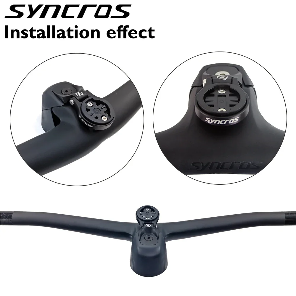 SYNCROS HIXON IC SL Integrated Cockpit Carbon Fiber MTB Handlebar 4°/5° 15/25mm Mini Rise 40/50mm Stem All Mountain Cycling XC - view 4