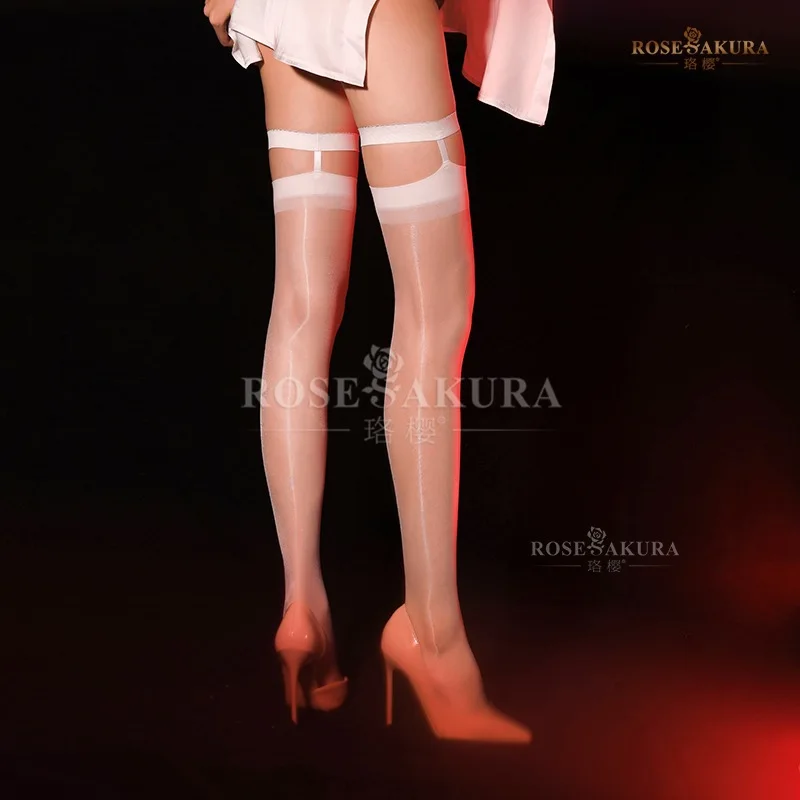 2025 신상 8215 오로라 시리즈 레그링 스타킹 실리콘 논슬립 오일리 섹시 오일리 펑크 스타일 [세금포함]