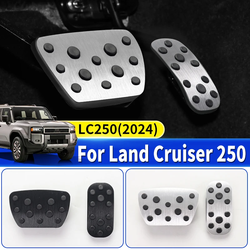 

For Toyota Land Cruiser 250 2024 1958 Prado LC250 First Edition FJ250 Throttle Foot Pedal,Interior Upgraded Accessories Tuning