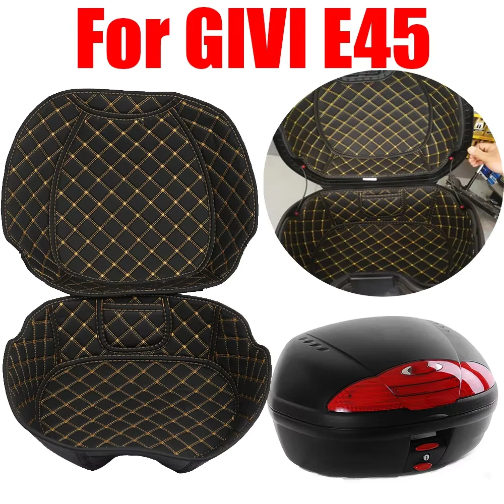 

For GIVI E45 E 45 Motorcycle Accessories Rear Luggage Box Inner Liner Pad Tail Case Inner Bag Tail Trunk Case Box Lining Cushion