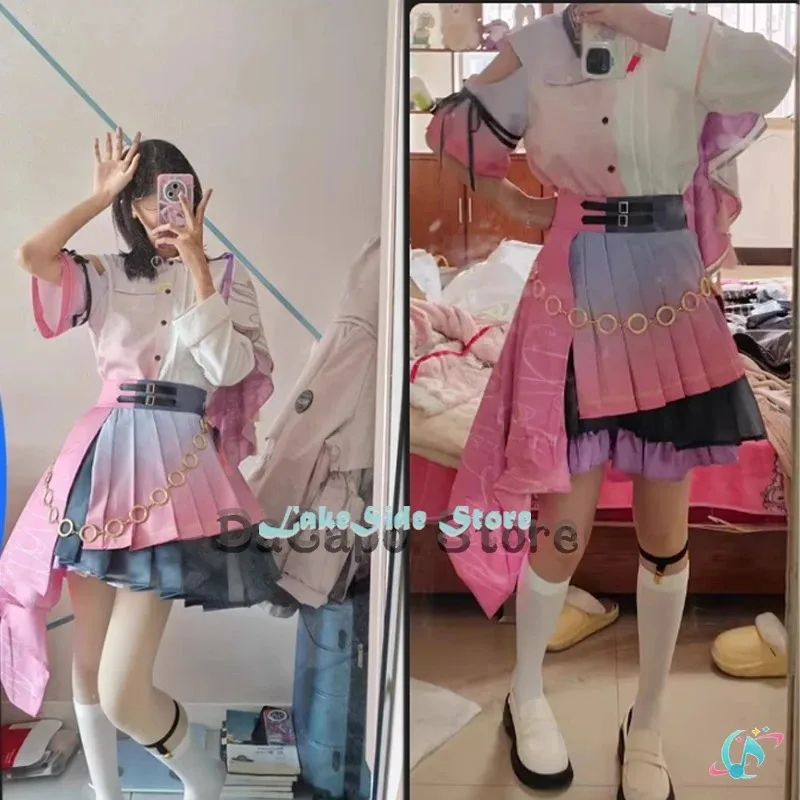 

COSda@Project Sekai 4th Otori Emu Kusanagi Nene Akiyama Mizuki Cosplay New Style Girl Costume Blouse Skirt Suit All Team Stage C