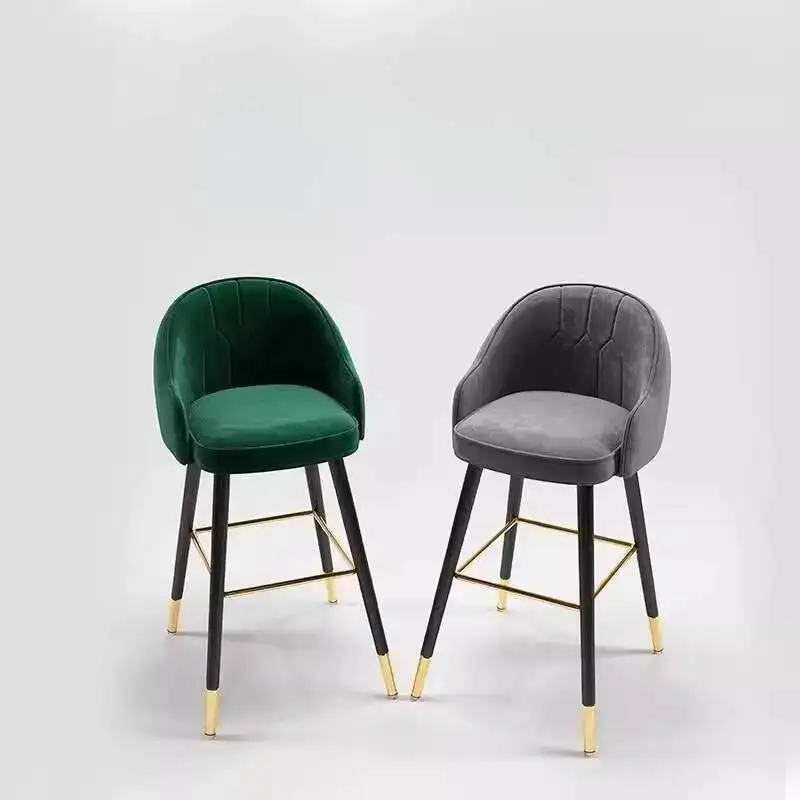 برتقالي الصين الفاخرة بار البراز الظهر التجارية الحد الأدنى رخيصة بار البراز الشمال فريد أنيق Sillas Para Barra الأثاث #2