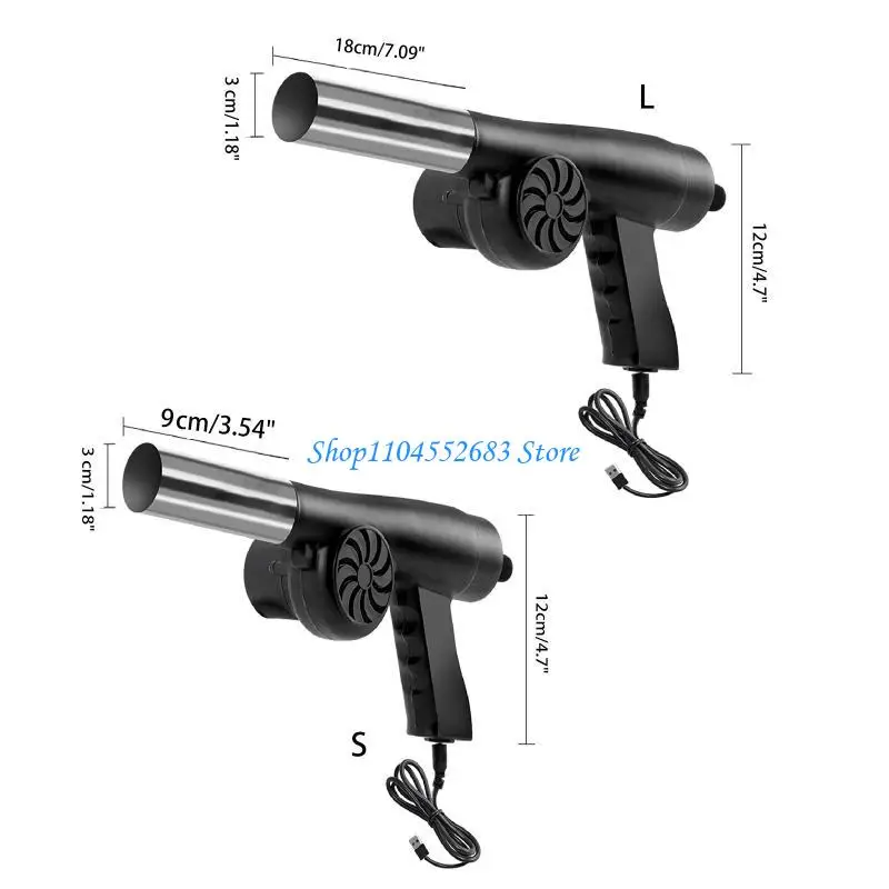 Y6GD 5V USB Plug Blower Grill Bbq