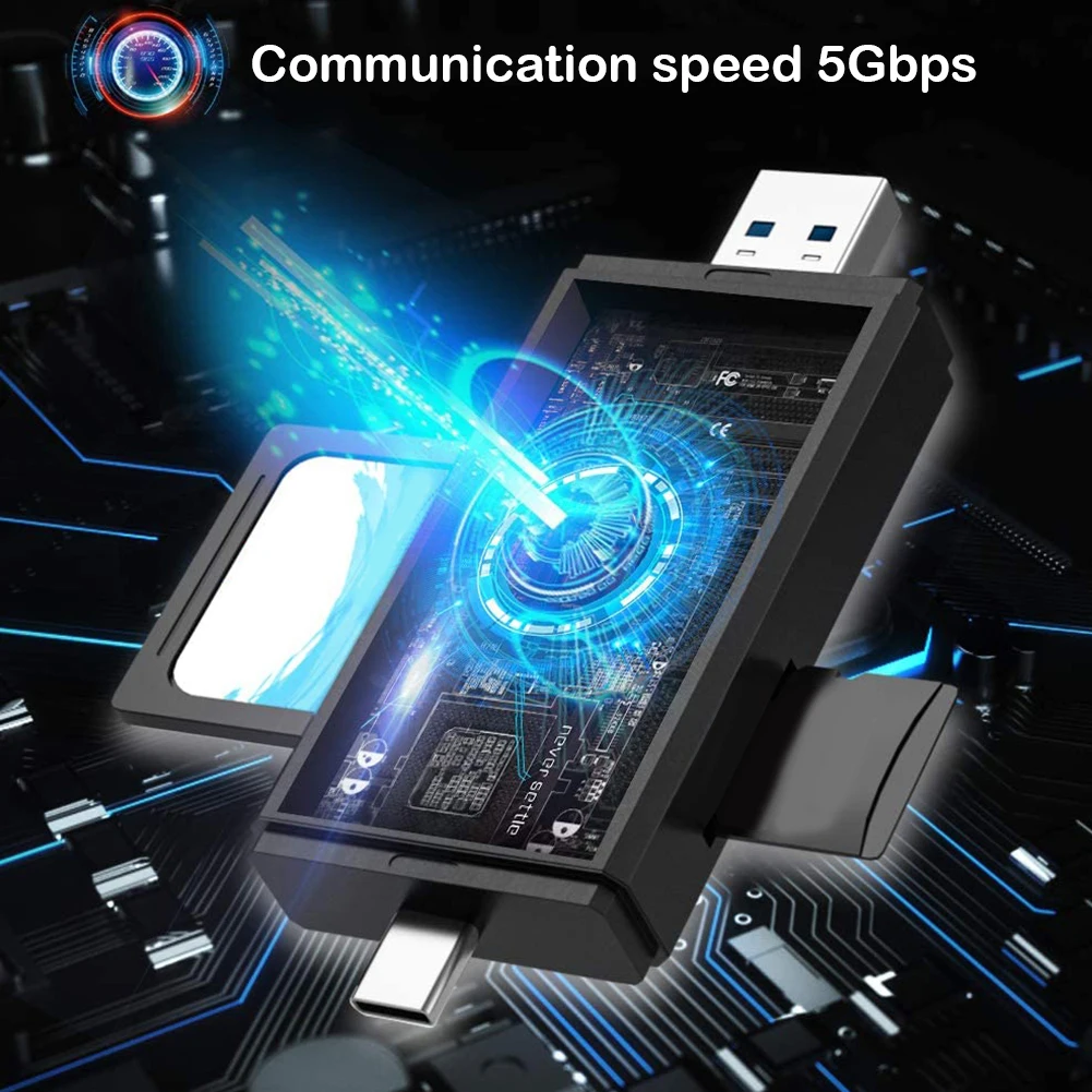 USB 3.0 OTG SD 카드 리더기 마이크로 TF 스마트 메모리 카드 어댑터 안드로이드 노트북을위한 사무실 돌보는 컴퓨터 용품