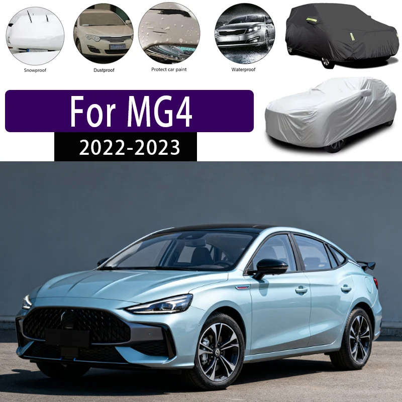 

For MG4 2022-2023 2021 2022 Outdoor Protection Full Car Covers Snow Cover Sunshade Waterproof Dustproof Exterior Car accessories