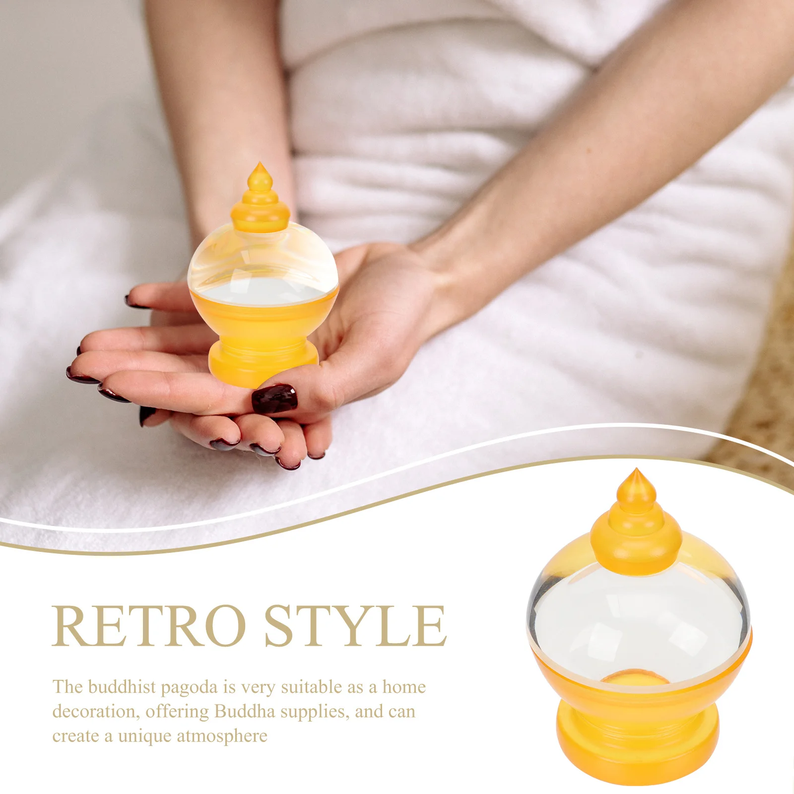 

pagoda Buddha pagoda Decor Buddha Offering pagoda Decor acrylic pagoda tower Acrylic pagoda Adornment