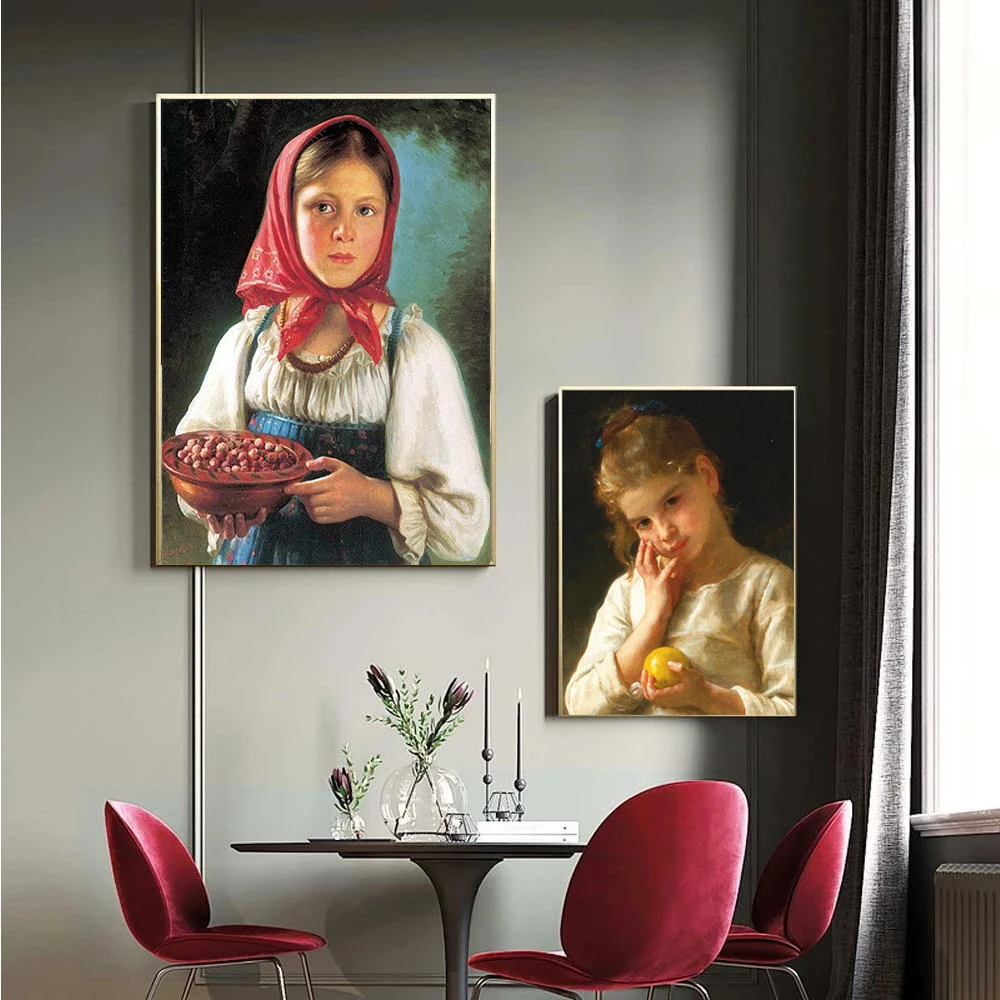 GATYZTORY Painting By Numbers Girl Drawing On Canvas Handpainted Gift Diy Figure Picture By Number Kits Home Decoration