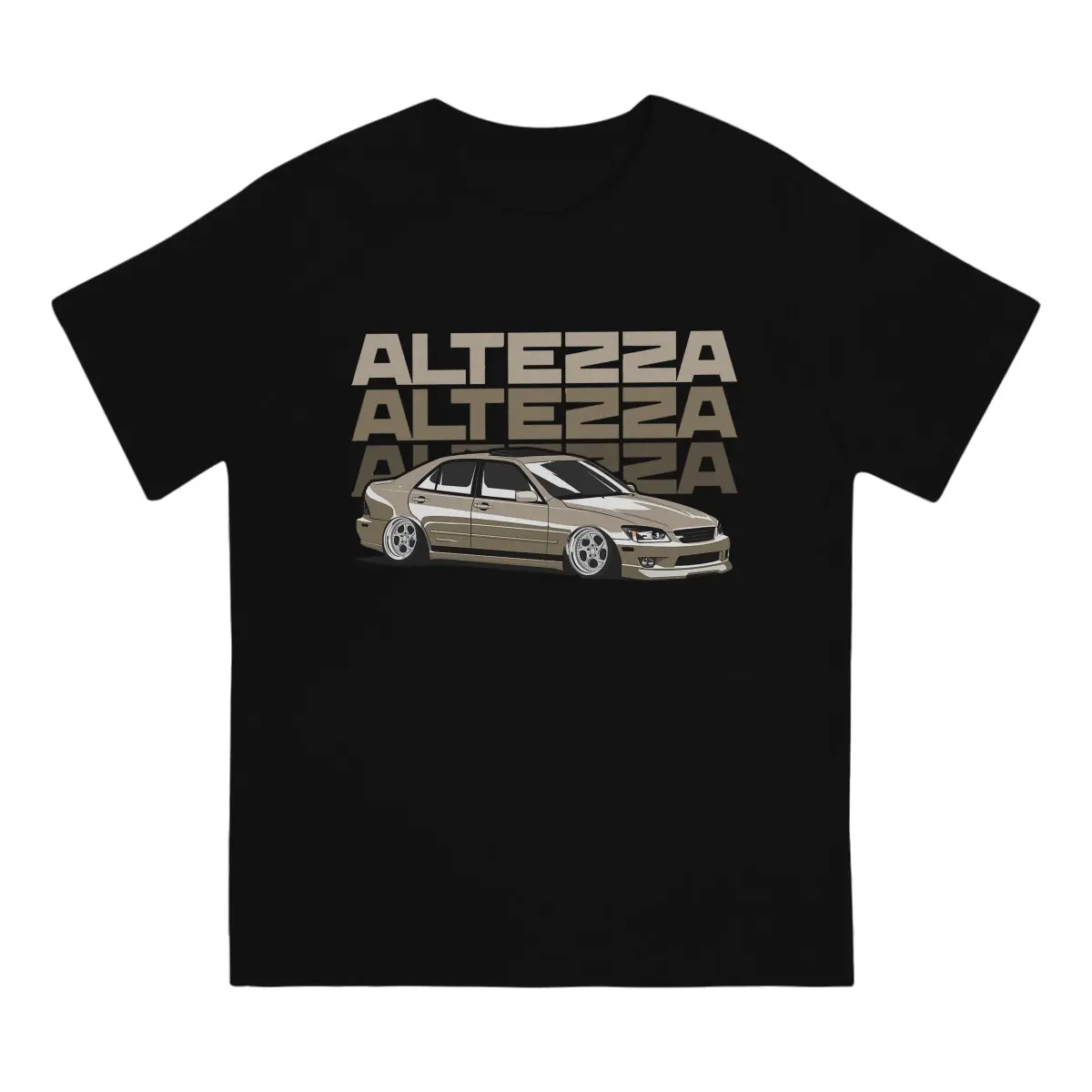 Men T-Shirts SLAMMED ALTEZZA Fashion Tees Short Sleeve Sports Car T Shirts Crewneck Clothing Printed