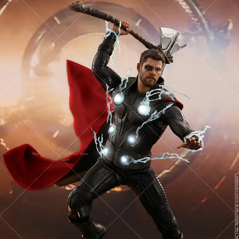 

HOTTOYS MMS474 масштаб 1/6 Marvel The Strongest Avenger Hero God of Thunder Thor's Hammer 12-дюймовый полный набор фигурок солдата