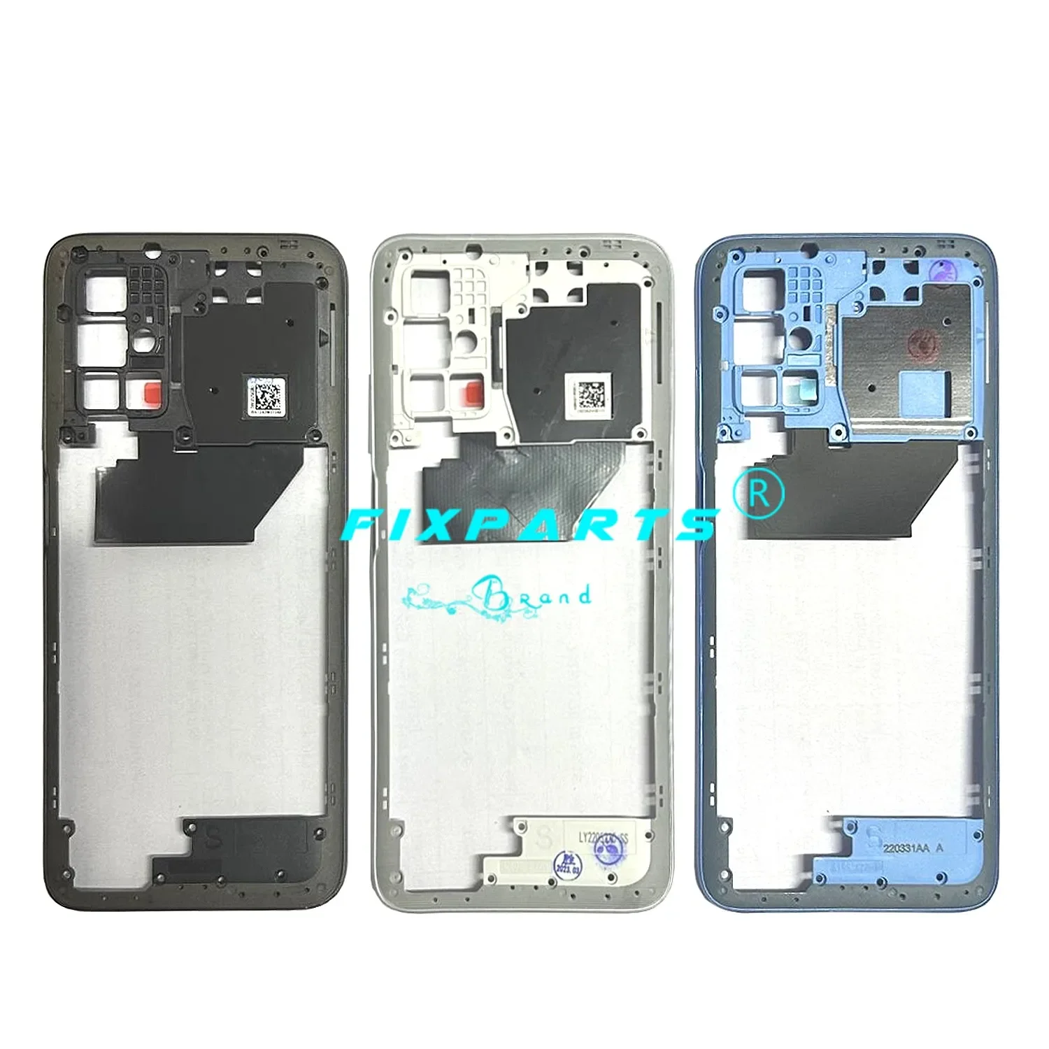 High Quality For Xiaomi Redmi 10 Middle Frame Bezel Middle Plate Replacement 21061119AG 21061119DG 21061119AL Middle Frame