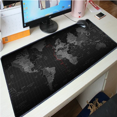 Imagen 2 del producto WESAPPA-alfombrilla de ratón XXL de 120cm x 60cm, alfombrilla grande para juegos, decoración de mesa de escritorio de Anime para oficina, teclado, alfombrilla grande para jugadores CS GO DOTA