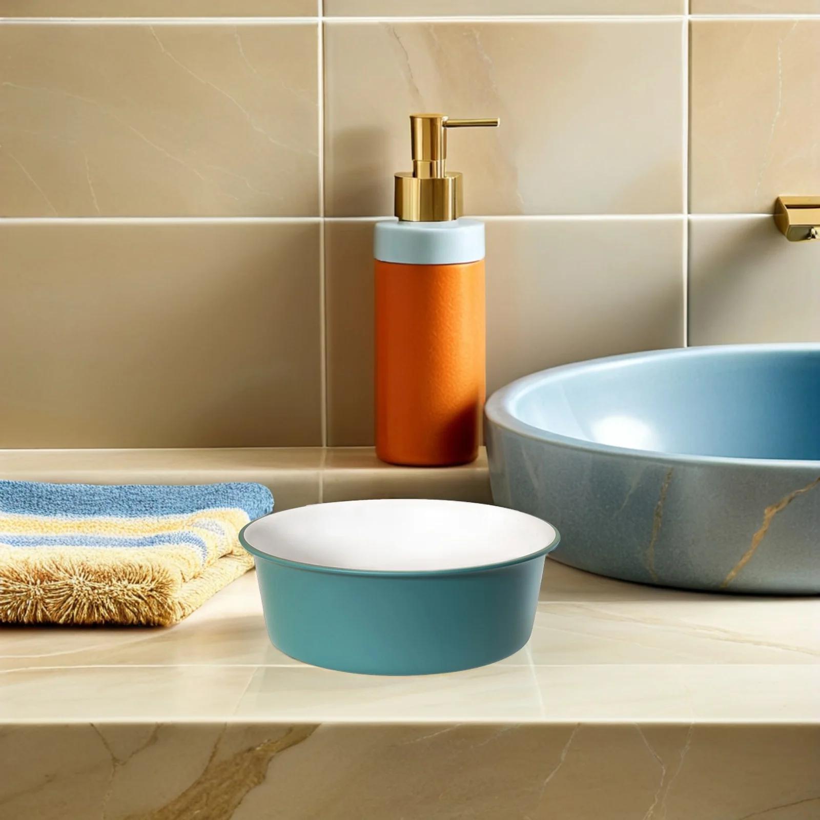 

Thickened Plastic Washing Multi-Use Kitchen Sink Bowl Baby Face Foot Washbasin Laundry Storage Tub For Bathroom Outdoor Foot